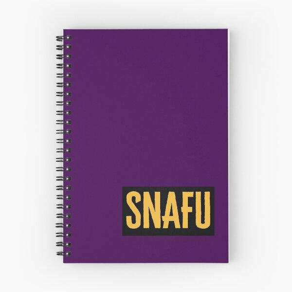 Item preview, S.N.A.F.U - Situation Normal All F*cked up - Military Jargon designed and sold by AirsoftBD.