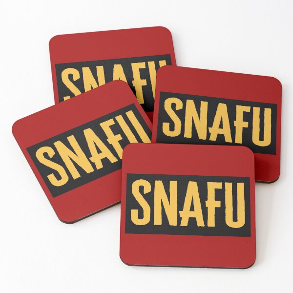 Item preview, S.N.A.F.U - Situation Normal All F*cked up - Military Jargon designed and sold by AirsoftBD.