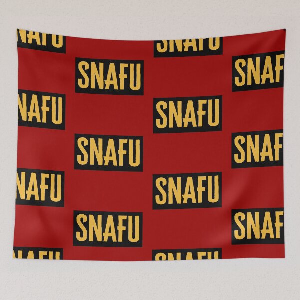Item preview, S.N.A.F.U - Situation Normal All F*cked up - Military Jargon designed and sold by AirsoftBD.