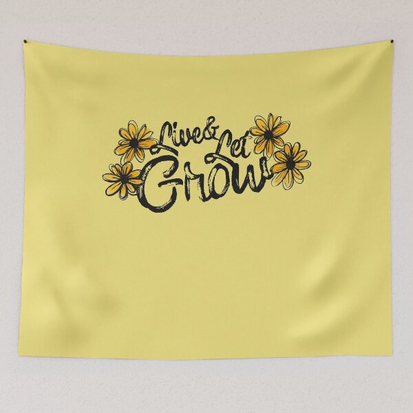 Item preview, Live and let GROW  designed and sold by FrictionMaxxing.