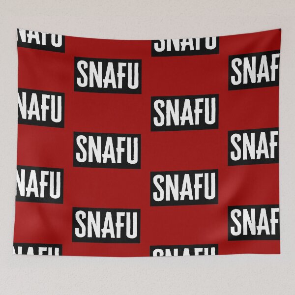 Item preview, S.N.A.F.U - Situation Normal All F*cked up - Military Jargon designed and sold by AirsoftBD.
