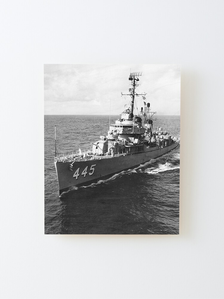 Alternate view of USS FLETCHER (DD-445) SHIP'S STORE Mounted Print