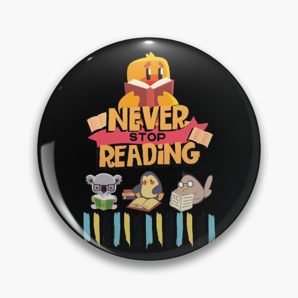 Item preview,  All the cool kids are reading..Never stop reading designed and sold by KAYS34.
