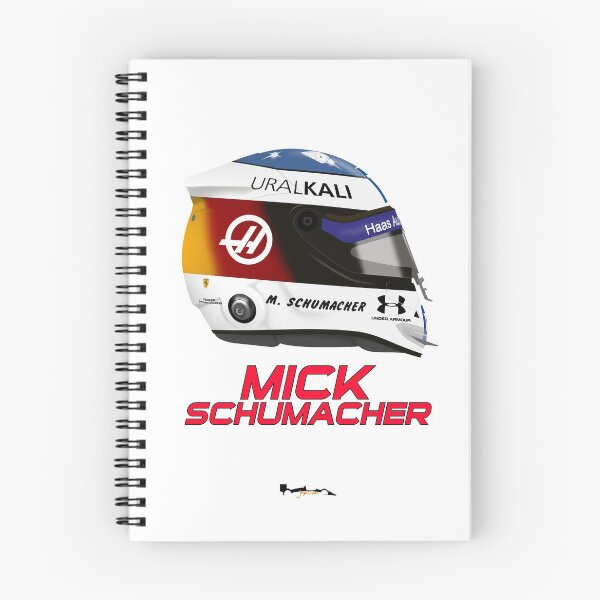 Item preview, Mick Schumacher - Spa 2021 Tribute helmet designed and sold by JageOwen.