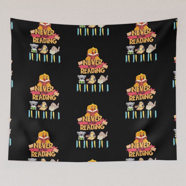 Item preview,  All the cool kids are reading..Never stop reading designed and sold by KAYS34.