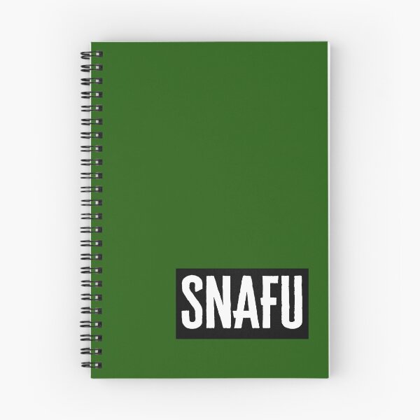 Item preview, S.N.A.F.U - Situation Normal All F*cked up - Military Jargon designed and sold by AirsoftBD.