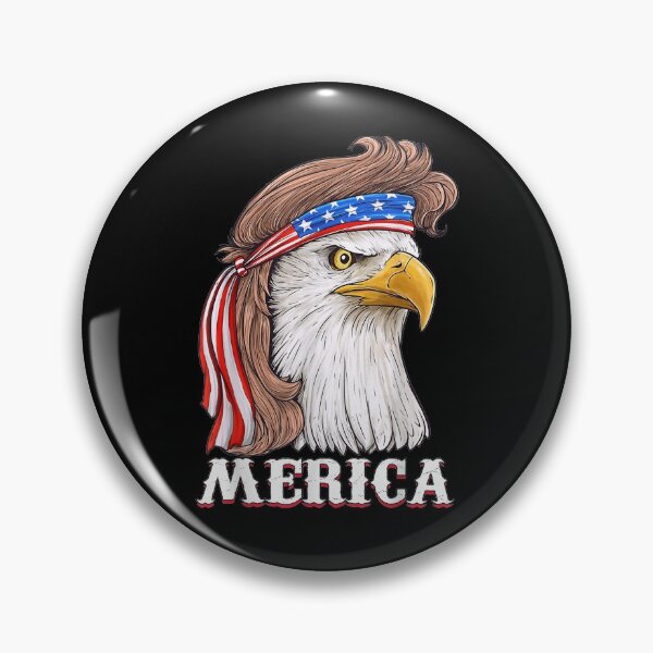 Item preview,  Eagle Mullet July American Flag Merica designed and sold by luisweber.