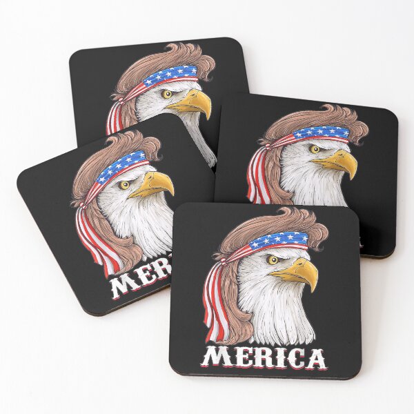 Item preview,  Eagle Mullet July American Flag Merica designed and sold by luisweber.
