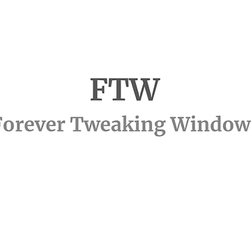 Artwork thumbnail, Computer Geek Forever Tweaking Windows by ComputerGeeksTs