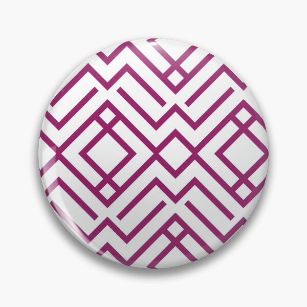 Item preview, Magenta and White Chevron Stripe Pattern - Color Matches Colour of the Year 2022 Orchid Flower 150-38-31 designed and sold by ColorOfTheYears.