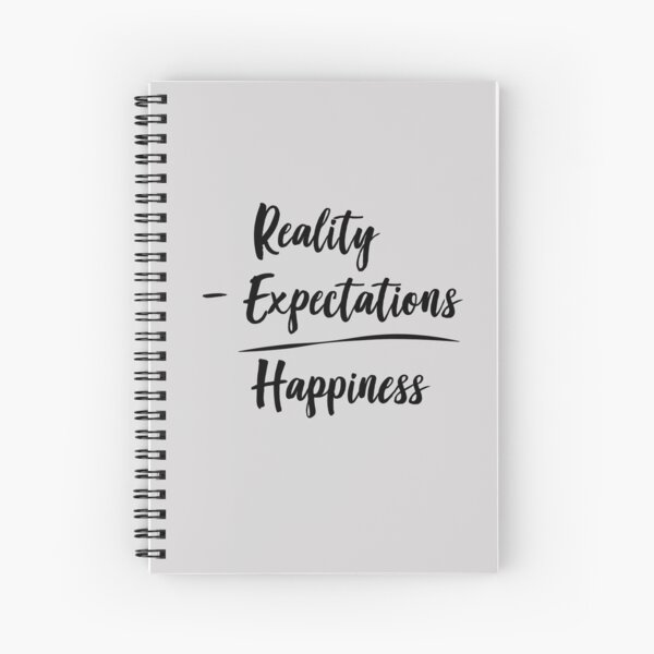 Item preview, Reality Minus Expectations Equals happiness designed and sold by inspires.