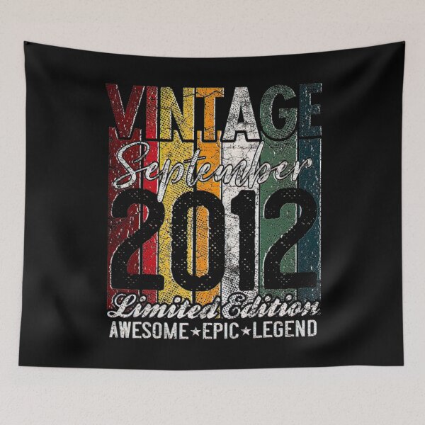 Item preview, September 2012 9th Birthday Gift 9 Years Old Vintage Retro designed and sold by BegayStore.