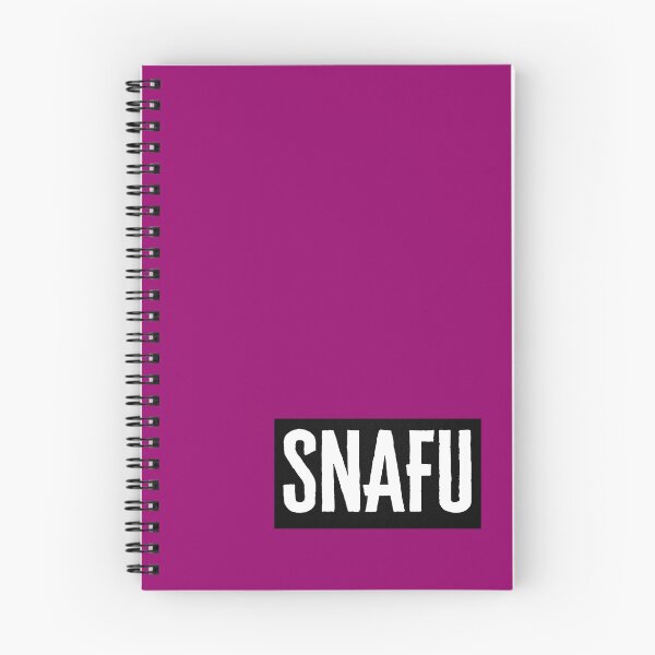 Item preview, S.N.A.F.U - Situation Normal All F*cked up - Military Jargon designed and sold by AirsoftBD.