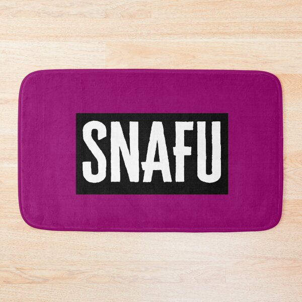 Item preview, S.N.A.F.U - Situation Normal All F*cked up - Military Jargon designed and sold by AirsoftBD.