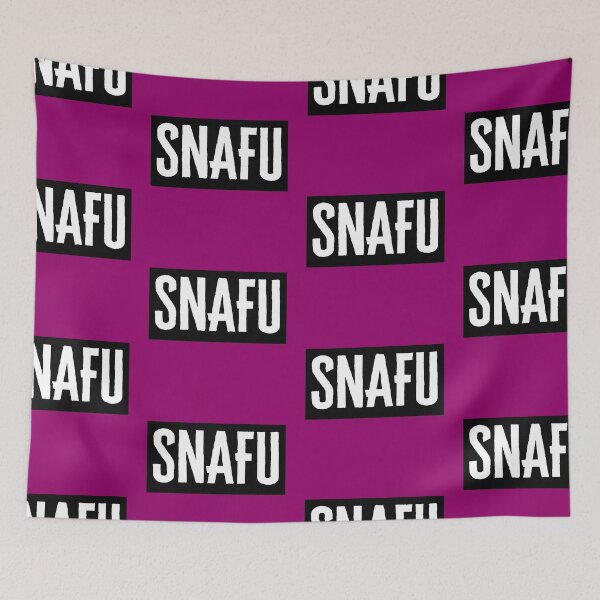 Item preview, S.N.A.F.U - Situation Normal All F*cked up - Military Jargon designed and sold by AirsoftBD.