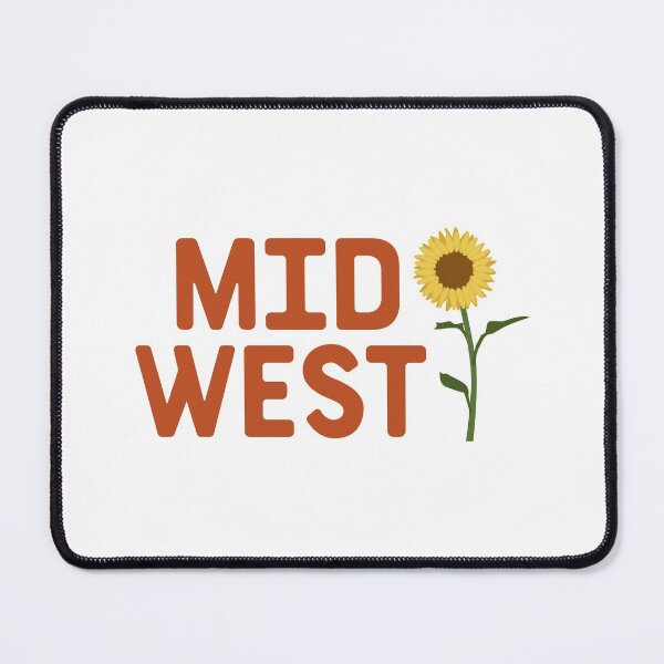 Item preview, Midwest Type with Sunflower designed and sold by Zoe Abner.