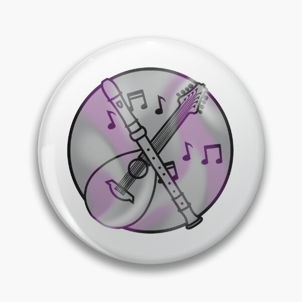 Item preview, Asexual Bard Symbol designed and sold by AdlayasDesigns.