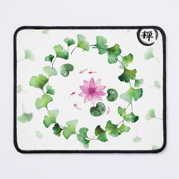 Item preview, Ginkgo Enso Kanji Zen designed and sold by ElenaDanilo.