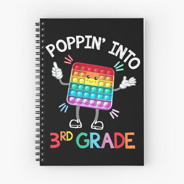 Item preview, Kids Poppin' Into Third Grade Trendy Sensory Fidget Toy . designed and sold by JaleneRichcree.
