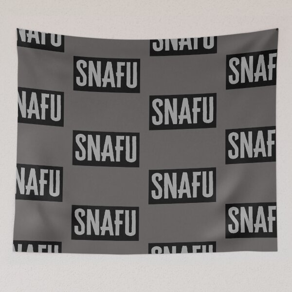 Item preview, S.N.A.F.U - Situation Normal All F*cked up - Military Jargon designed and sold by AirsoftBD.