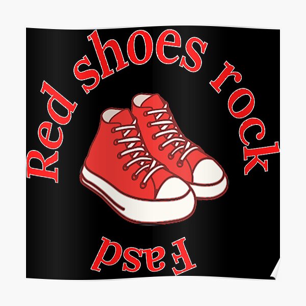 Red shoes rock - start the conversation Classic