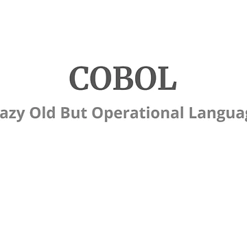Imagen de la obra Computer Geek COBOL Significado de ComputerGeeksTs