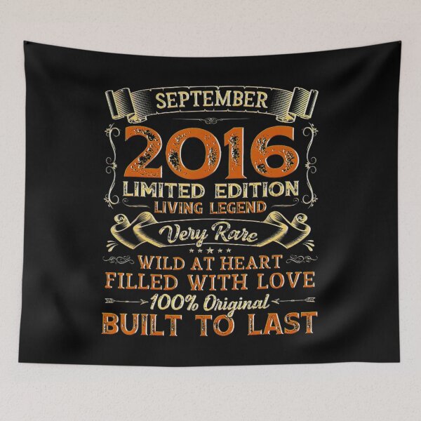Item preview, Vintage 5th Birthday September 2016 5 Years Old Gift designed and sold by BegayStore.