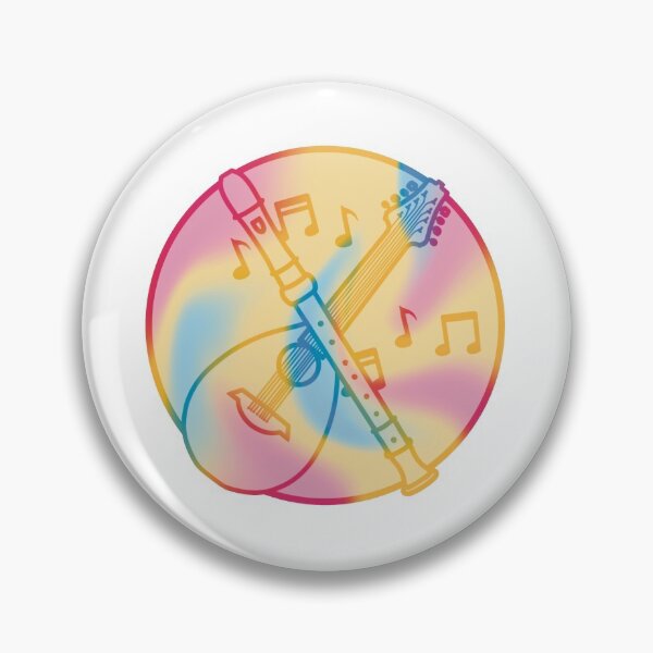 Item preview, Pansexual Bard Symbol designed and sold by AdlayasDesigns.