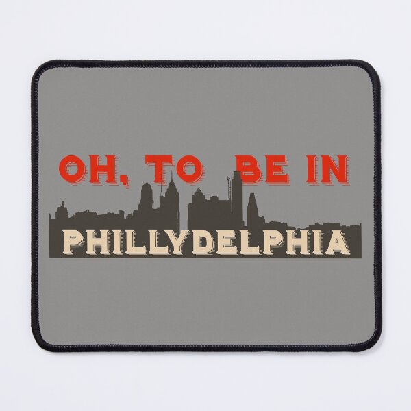 Item preview, Oh, to be in PHILLYDELPHIA Trump impeachment trial funny meme designed and sold by SolidEarthArt.