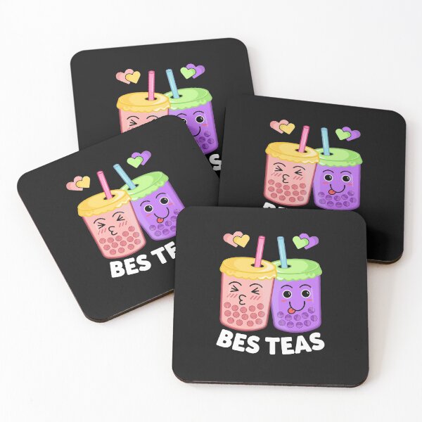 Item preview, Funny Bes Teas Cute Kawaii Boba Drinks designed and sold by Ryan89-Design.