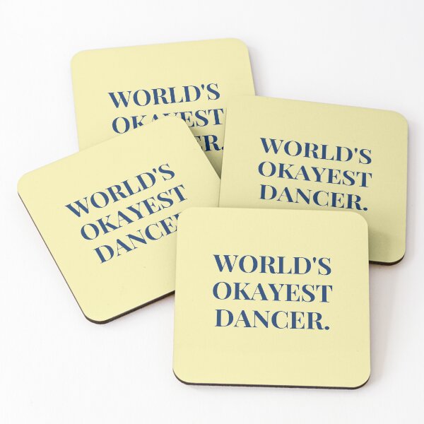 Item preview, World's Okayest Dancer Funny T-shirt Gift For Dancers designed and sold by Harmonystore.
