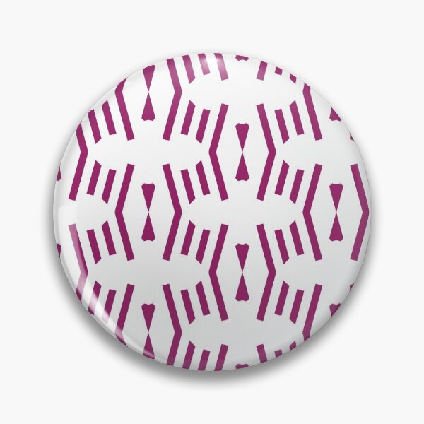 Item preview, Magenta and White Vertical Stripe Chevron Pattern - Color Matches Colour of the Year 2022 Orchid Flower 150-38-31 designed and sold by ColorOfTheYears.
