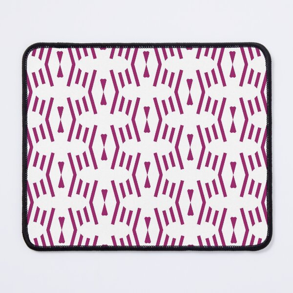 Item preview, Magenta and White Vertical Stripe Chevron Pattern - Color Matches Colour of the Year 2022 Orchid Flower 150-38-31 designed and sold by ColorOfTheYears.