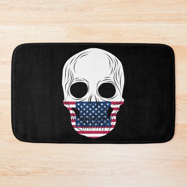 Item preview, American Flag Mask on Skull in General Style designed and sold by Vasabi88.