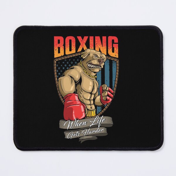 Item preview, Dog playing boxing designed and sold by Vittorio Shop.