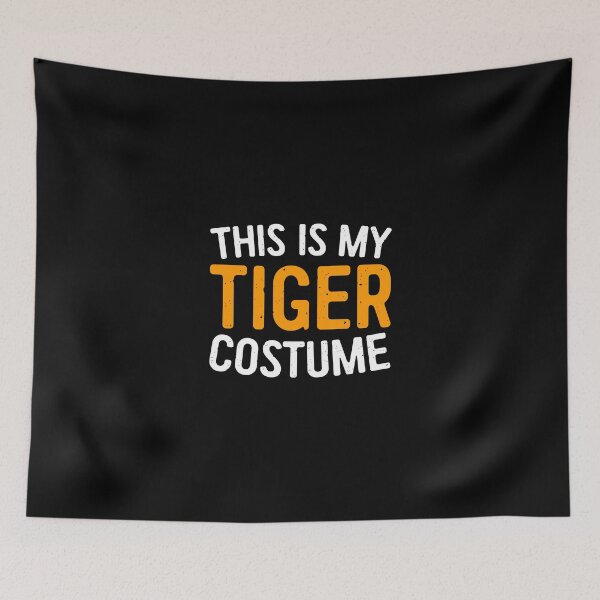 Item preview, This Is My Tiger Costume T-Shirt Halloween Gift Shirt designed and sold by azerbaija.