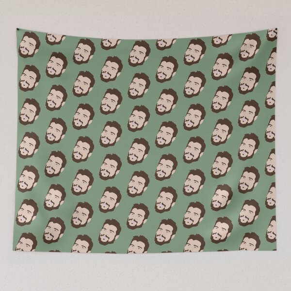 Item preview, Che Guevara Face Pattern designed and sold by RevolutionInPaint.
