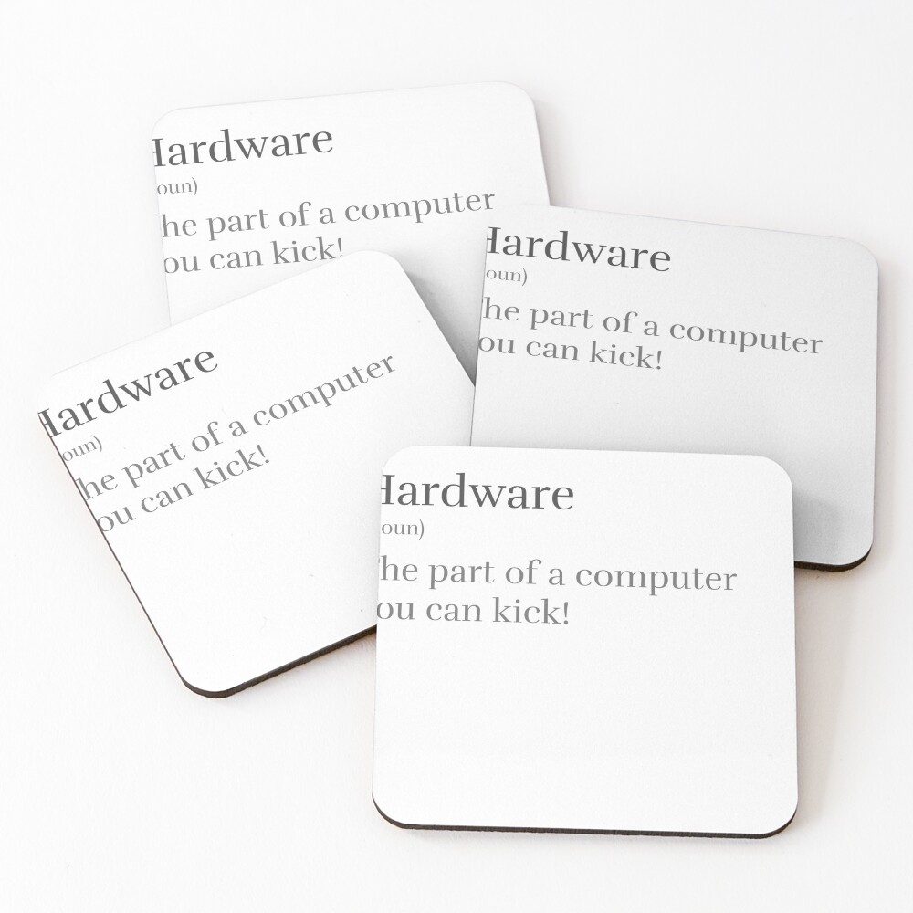 Item preview, Coasters (Set of 4) designed and sold by ComputerGeeksTs.