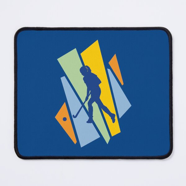 Item preview, Field hockey girl blue designed and sold by hookfreaks.