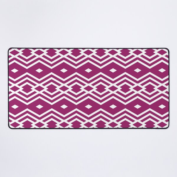 Item preview, Magenta and White Stripe Diamond Pattern - Color Matches Colour of the Year 2022 Orchid Flower 150-38-31 designed and sold by ColorOfTheYears.