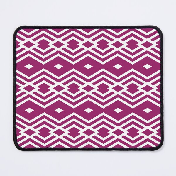 Item preview, Magenta and White Stripe Diamond Pattern - Color Matches Colour of the Year 2022 Orchid Flower 150-38-31 designed and sold by ColorOfTheYears.