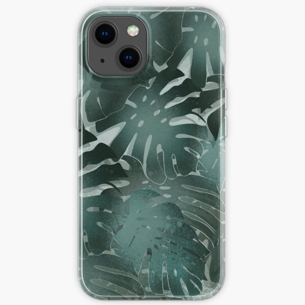 Monstera jungle Coque souple iPhone