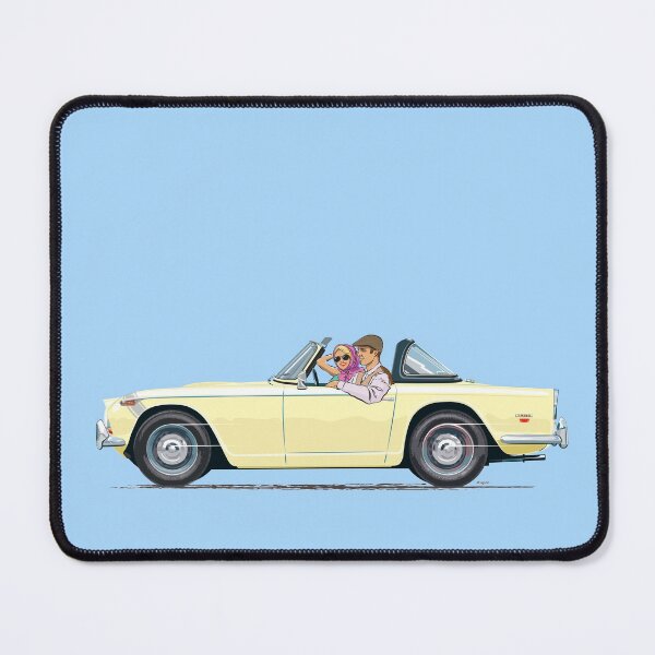 Item preview, Jasmine Yellow color Triumph TR250 – with optional Surrey Top designed and sold by Bigs66.