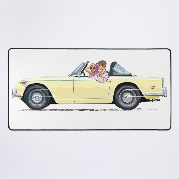 Item preview, Jasmine Yellow color Triumph TR250 – with optional Surrey Top designed and sold by Bigs66.