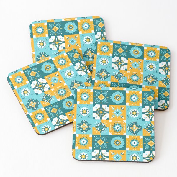 Item preview, Abstract patterns on ceramic tile designed and sold by Cattigal.