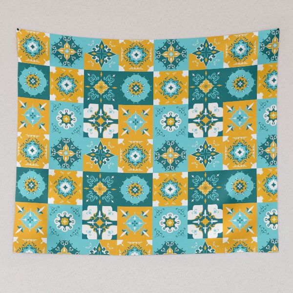 Item preview, Abstract patterns on ceramic tile designed and sold by Cattigal.