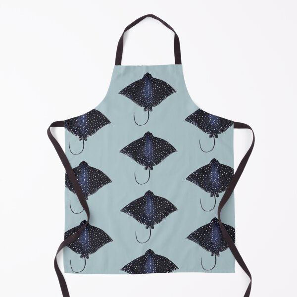 Item preview, Spotted eagle ray watercolor painting designed and sold by Milanicole.