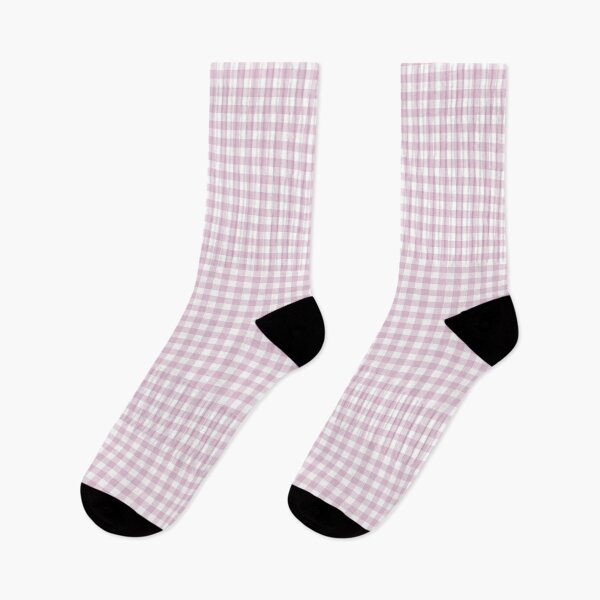 Item preview, Pastel Pink Aesthetic Gingham Stripe Pattern Print designed and sold by ahzarts.