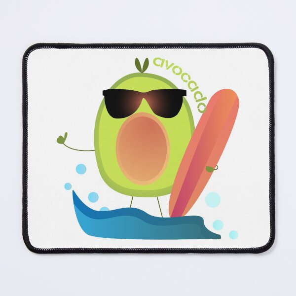 Item preview, Funny Avocado Surfing | Cute Funny Avocado designed and sold by Mintminz.