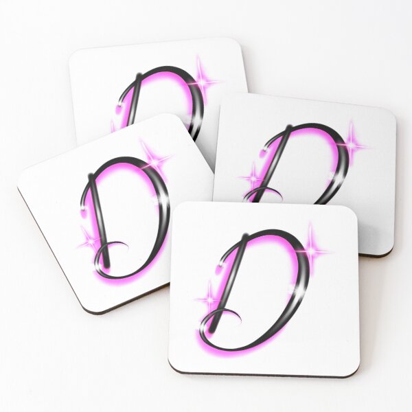 Item preview, airbrushed letter d designed and sold by ellebackup.